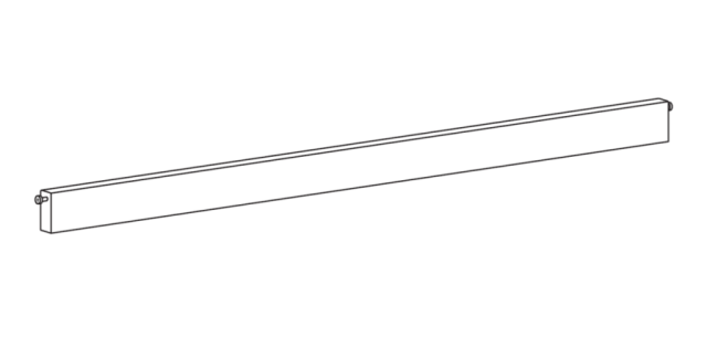 Back bar for Work Desk